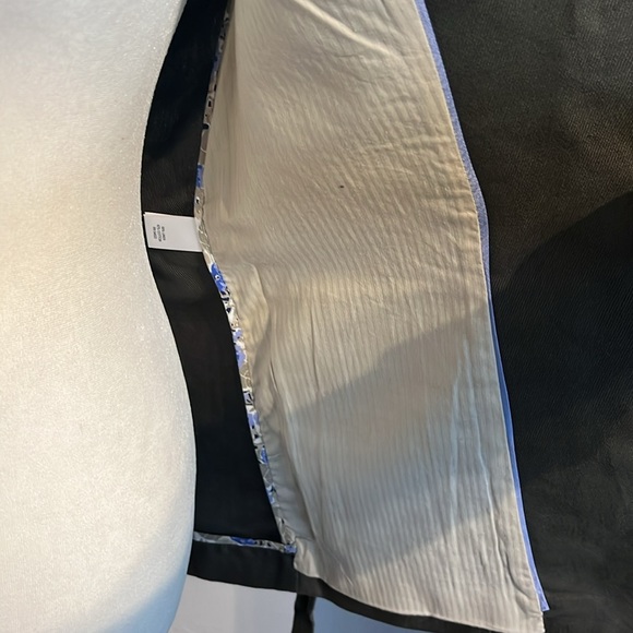 Banana Republic linen/cotton Tailored Vest with tie at waist sz 0 - Picture 8 of 12